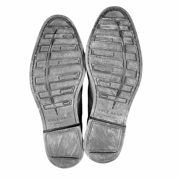 Cole Haan Grand OS Mens Perforated Cap Toe Dress Shoes in Bloodstone 9.5M - Picture 12 of 12